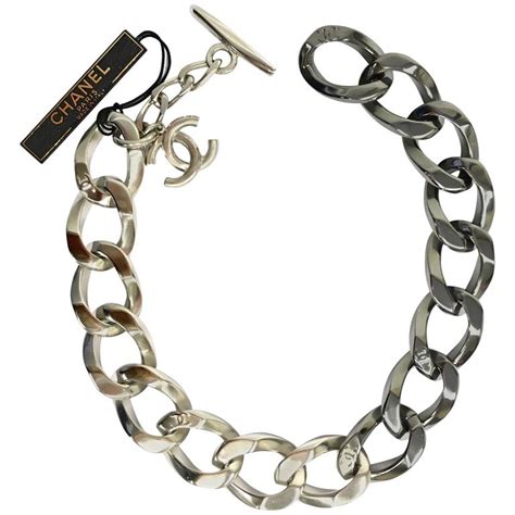 chanel men chain|chanel chunky chain necklace.